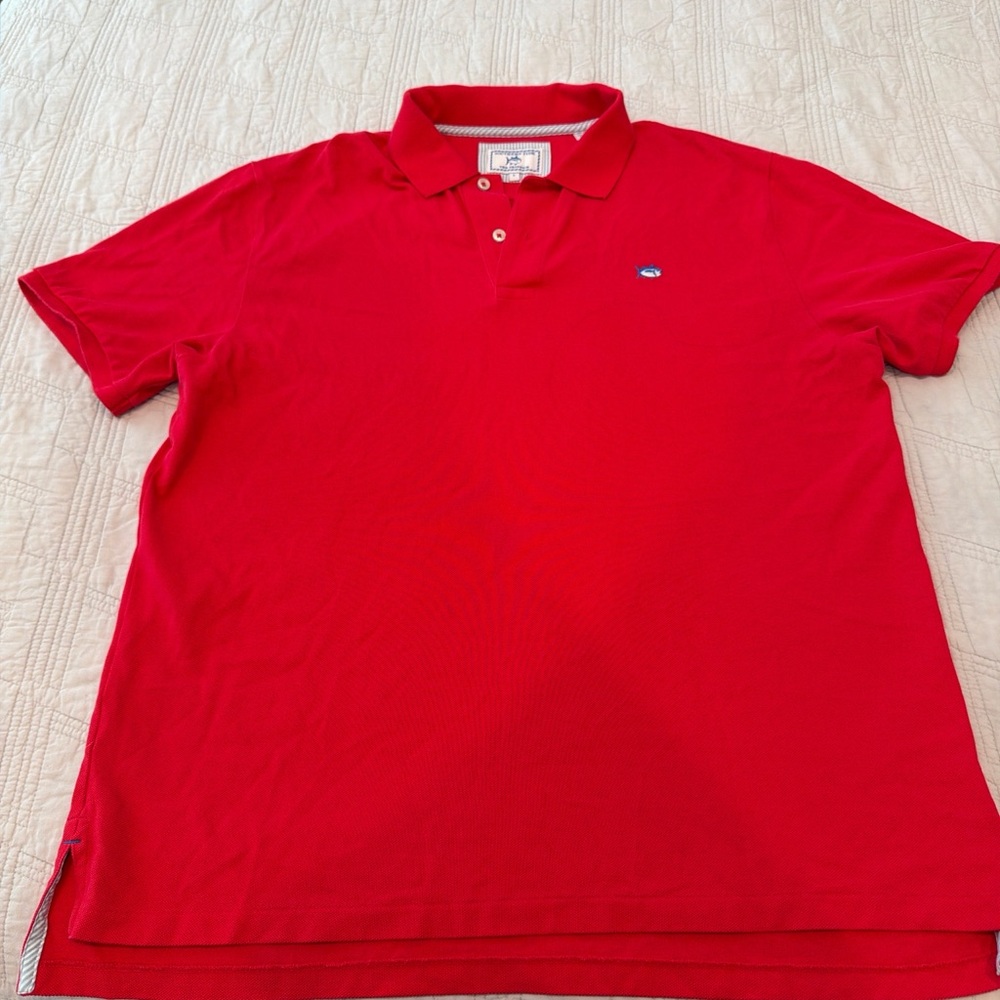 Southern Tide Red Men’s Polo Shirt